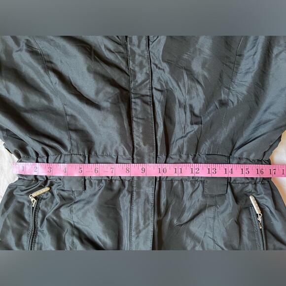 Vintage Fera Signatures Black Fair Isle Snowflake Embroidery Snow Jumpsuit - 12 - Picture 14 of 16